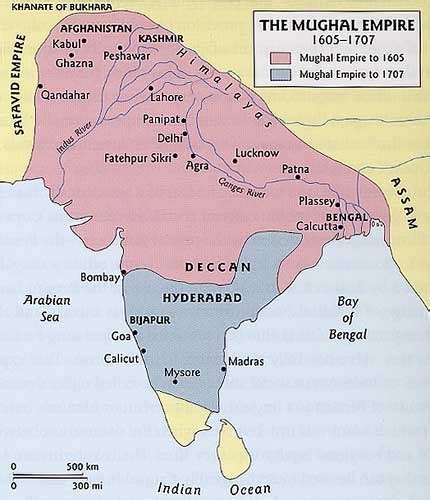 Mughal Empire - History Study Material & Notes