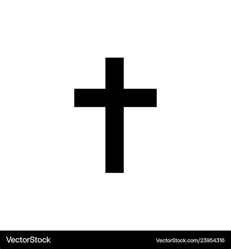 Religion symbol catholicism icon element Vector Image