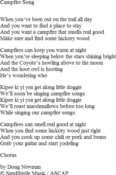 Campfire Song - Doug Newman