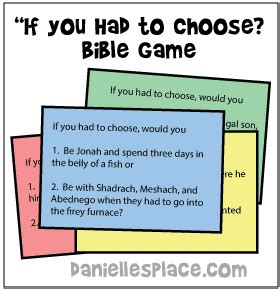 Printable Bible Games for Sunday School | Sunday school games, Sunday ...