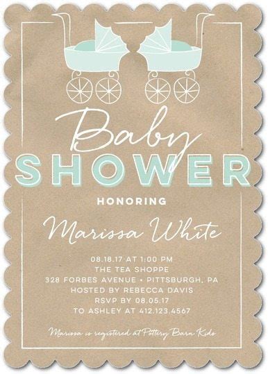 The Best Twins Baby Shower Invites - Twiniversity