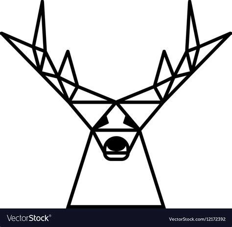 Logo deer Royalty Free Vector Image - VectorStock