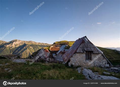 Lukomir Bosnia Herzegovina Sunny Summer Afternoon Village Lukomir ...