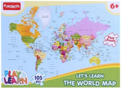 Map Of The World For Kids - Maping Resources