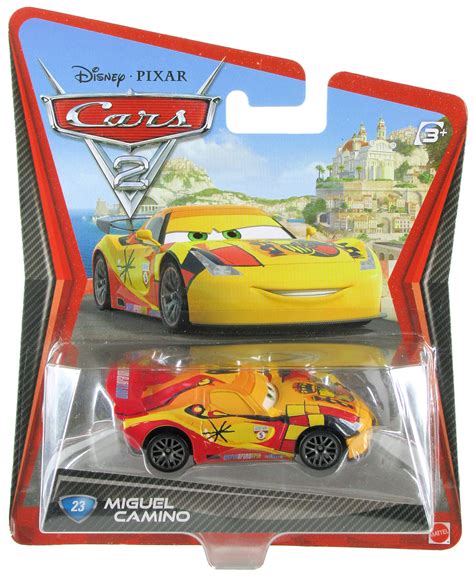 Buy Mattel Disney Pixar Cars 2 Movie 155 Die Cast Car #23 Miguel Camino ...