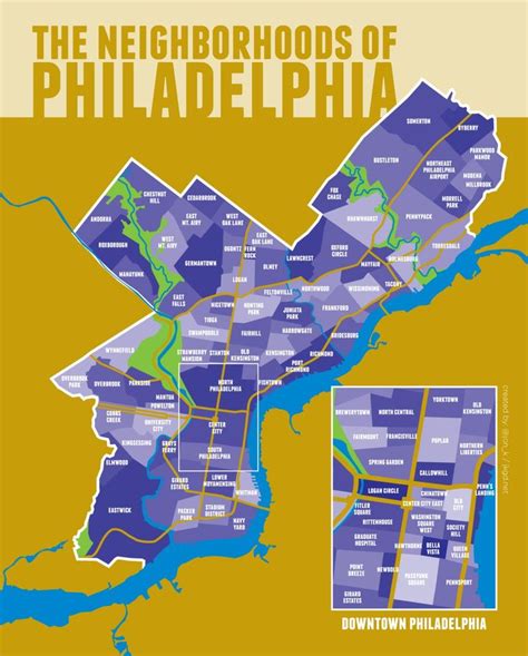 Best Neighborhoods In Philadelphia Map