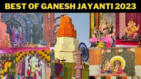 BEST DECORATIONS & PRAMUKH GANPATI OF PUNE - GANESH JAYANTI 2023 - YouTube