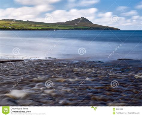 River at the beach stock image. Image of clouds, sand - 59019805