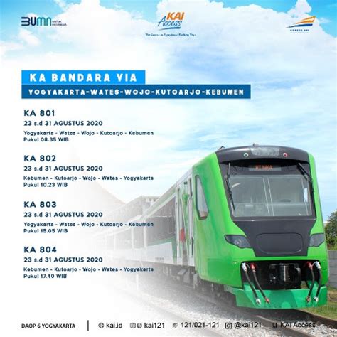 Jadwal Kereta Bandara Yogyakarta