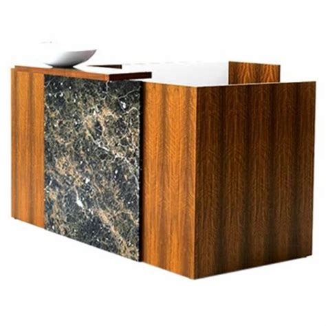 Wooden Reception Counter at Rs 50000 in Noida | ID: 14027895573