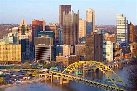 370+ Pittsburgh Skyline Sunset Stock Photos, Pictures & Royalty-Free ...