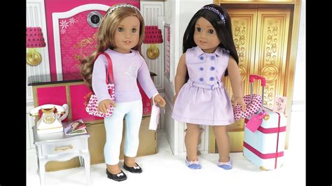 American Girl Doll Travel Accessories Review ~ Suitcase, Travel ...