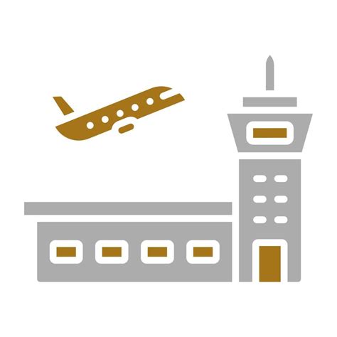 Airport Vector Icon Style 22488014 Vector Art at Vecteezy