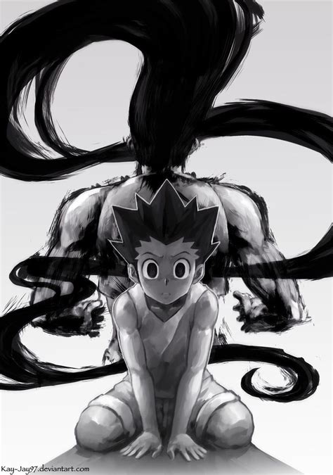 Gon Transformation Manga Panel / Gon by St4rburn on DeviantArt - Voir ...