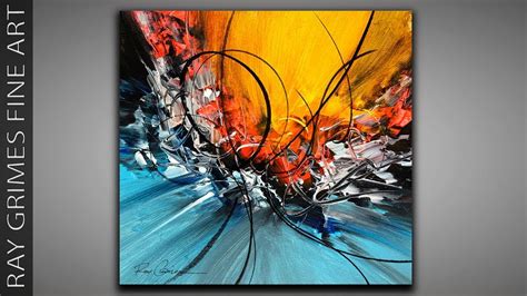 Abstract Acrylic Painting Techniques On Canvas Youtube - You might have ...