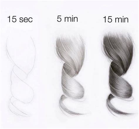 Draw hair in 3 easy steps | How to draw hair, Art drawings, Hair art