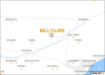 Ballyclare (United Kingdom) map - nona.net