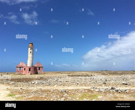 Abandoned lighthouse on Klein Curacao Stock Photo - Alamy