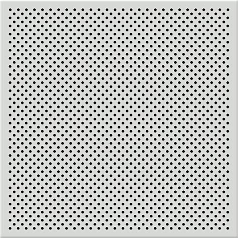 TopTile 2 ft. x 2 ft. Perforated Metal Ceiling Tiles-HCW55108 - The ...