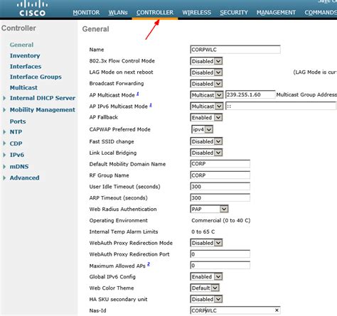 Cisco Wireless Controller Configuration – IT Network Consulting ...