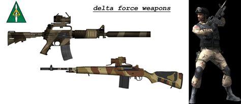 delta force weapons and uniform by guy191184 on DeviantArt