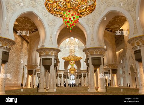 Inside A Mosque Prayer Hall