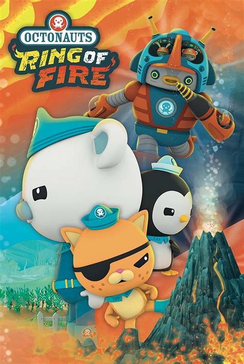 Octonauts Ring Of Fire Digital Art by Gary Zalatan