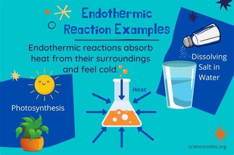 Endothermic Reactions - Definition and Examples | Exothermic reaction ...