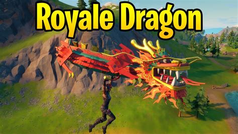 Royale Dragon Glider Gameplay in Fortnite! - YouTube