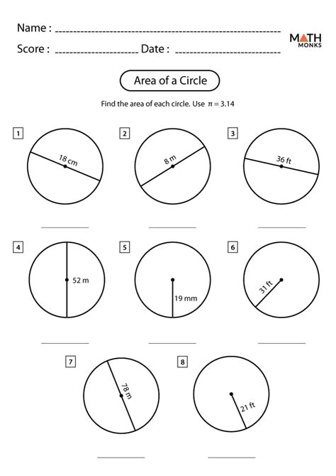 Area Of A Circle