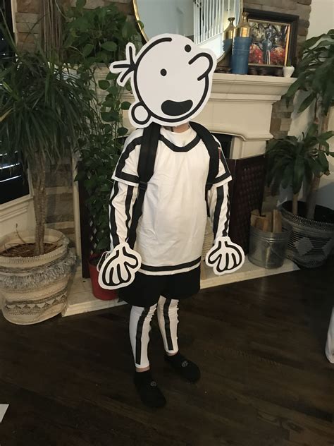 Diary of a wimpy kid diy greg heffley costume – Artofit