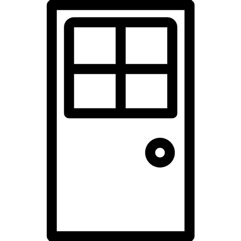 Door Vector SVG Icon - SVG Repo