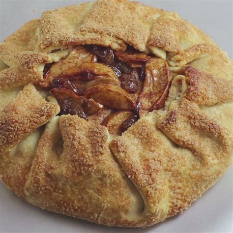 Spiced Apple and Raisin One-crust Pie | Recipes | Delia Online