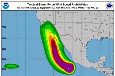 Hurricane Hilary tracker: Maps show storm path as heavy rain and flash ...