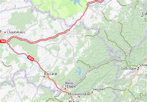 MICHELIN Montreux map - ViaMichelin