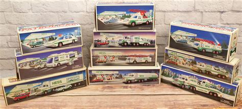 Lot Of 10 Hess Trucks Auction