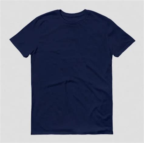 Navy Blue-Plain/Basic Round Neck T-Shirt at ₹ 179 | Mens Plain T-Shirts ...