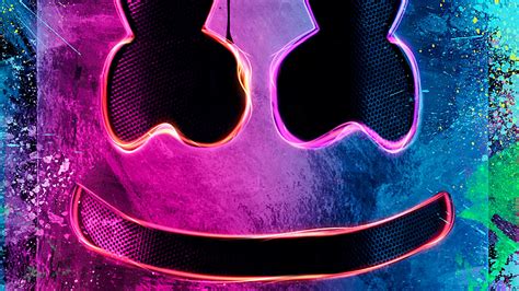 Marshmello Neon Wallpapers - Wallpaper Cave