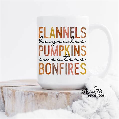 Fall Autumn Mug With Quote Coffee Cup With Fall Saying Fall - Etsy