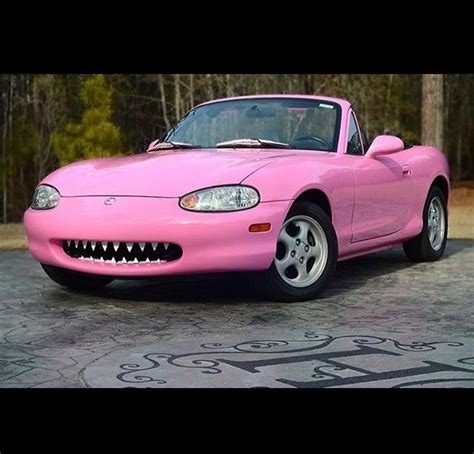 I need this car! no joke I will proudly drive a pink car! | Miata, My ...