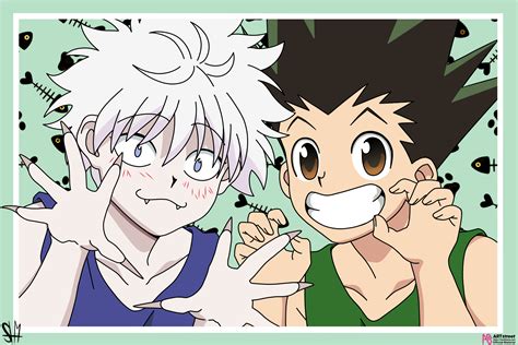 Gon x Killua SHM - Illustrations ART street