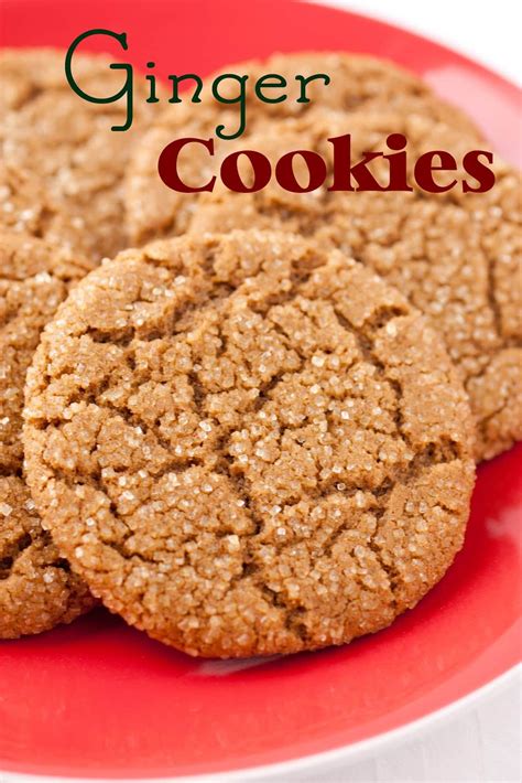 Ginger Cookies - Cooking Classy