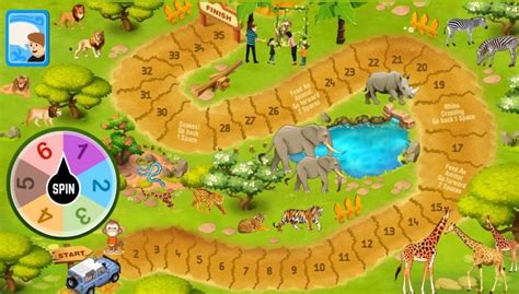 Safari Board Game with Card Decks - Ultimate SLP