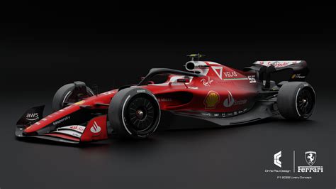 Livery Concept Designer reveals possible 2022 Ferrari Formula 1 livery ...