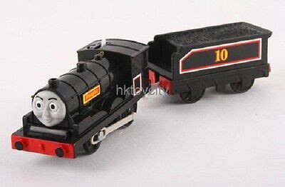 FISHER TRACKMASTER THOMAS BATTERY MOTORIZED TRAIN- DOUGLAS + DONALD ...