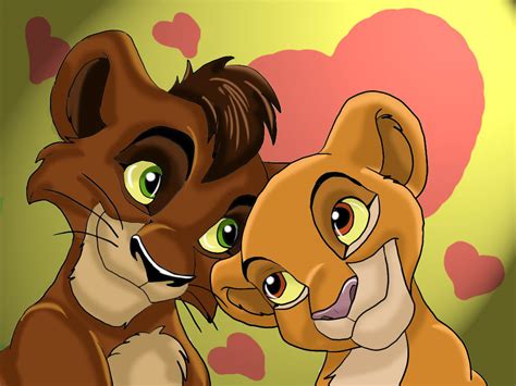 kovu & Kiara - Kovu & Kiara Fan Art (24340472) - Fanpop