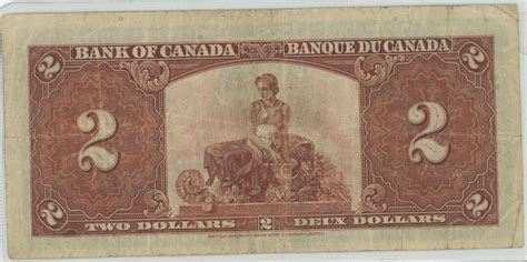 1937 Canadian 2 Dollar Bill - Schmalz Auctions