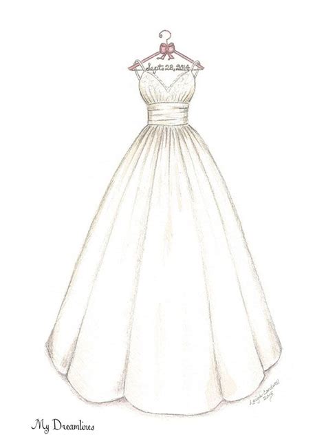 Wedding Dress Sketch Gallery | Wedding dress drawings, Fashion ...