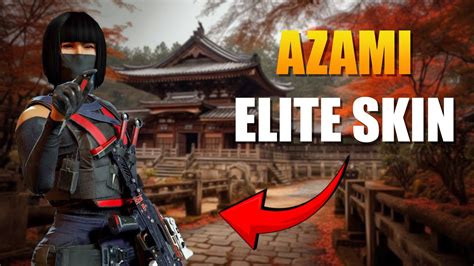 Azami ELITE Skin | IN-Game Showcase | Rainbow Six Siege - YouTube