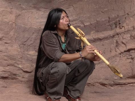 Native American Flute-Player... | Native american indianen, American ...